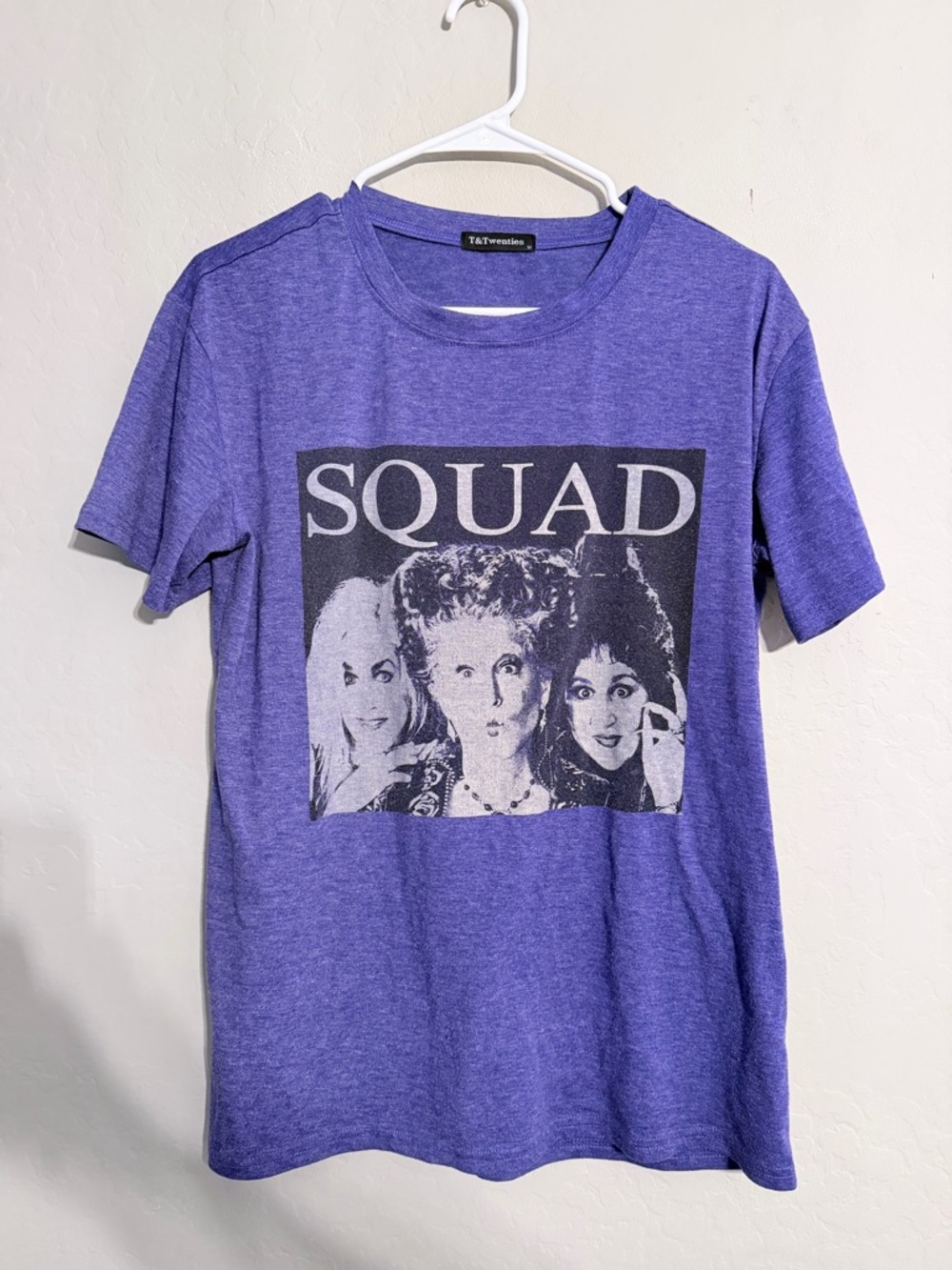 Hocus pocus Purple "SQUAD" Graphic Tank Top